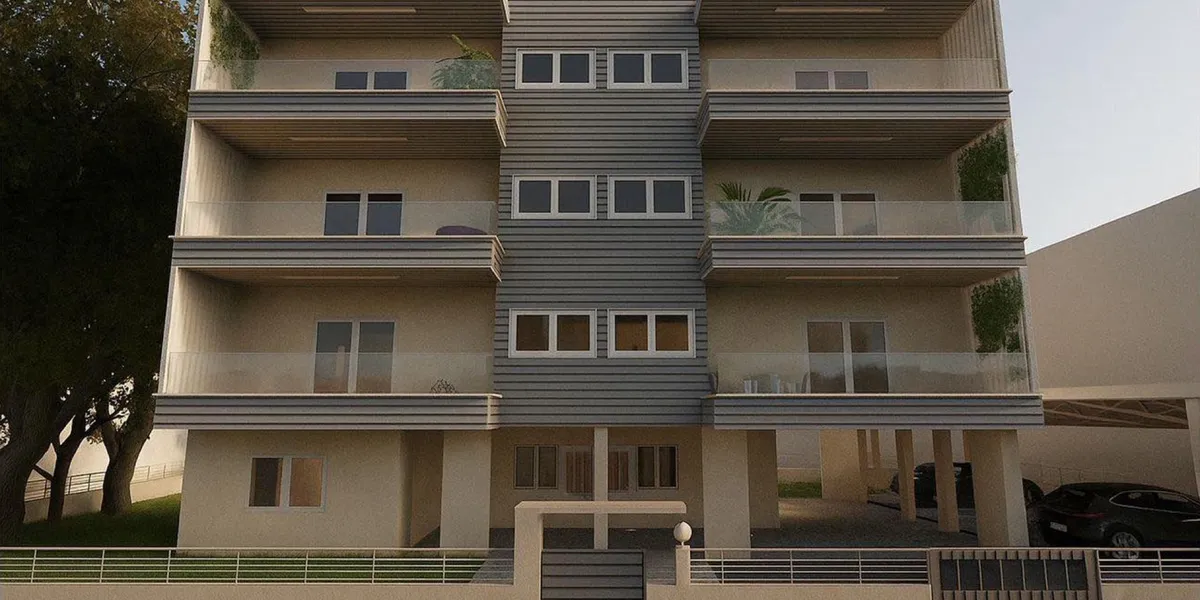 Three-Story Apartment Building in Alexandroupoli