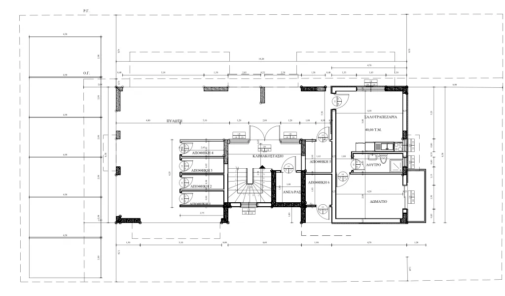 Three-Story Apartment Building in Alexandroupoli