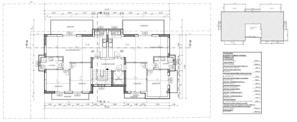 Three-Story Apartment Building in Alexandroupoli